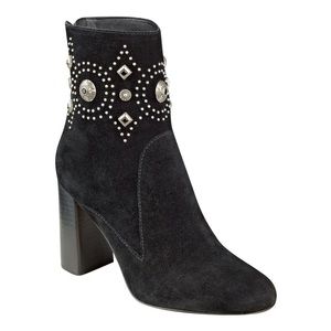 SIGERSON MORRISON Sheyla suede studded bootie 8.5
